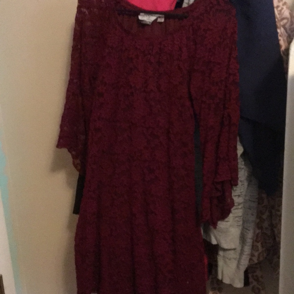 Lace short dress